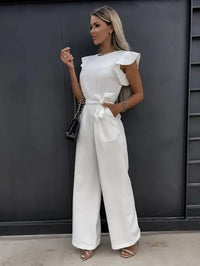 Flora ™ | Jumpsuit met ceintuur