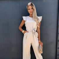 Flora ™ | Jumpsuit met ceintuur