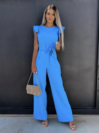 Flora ™ | Jumpsuit met ceintuur