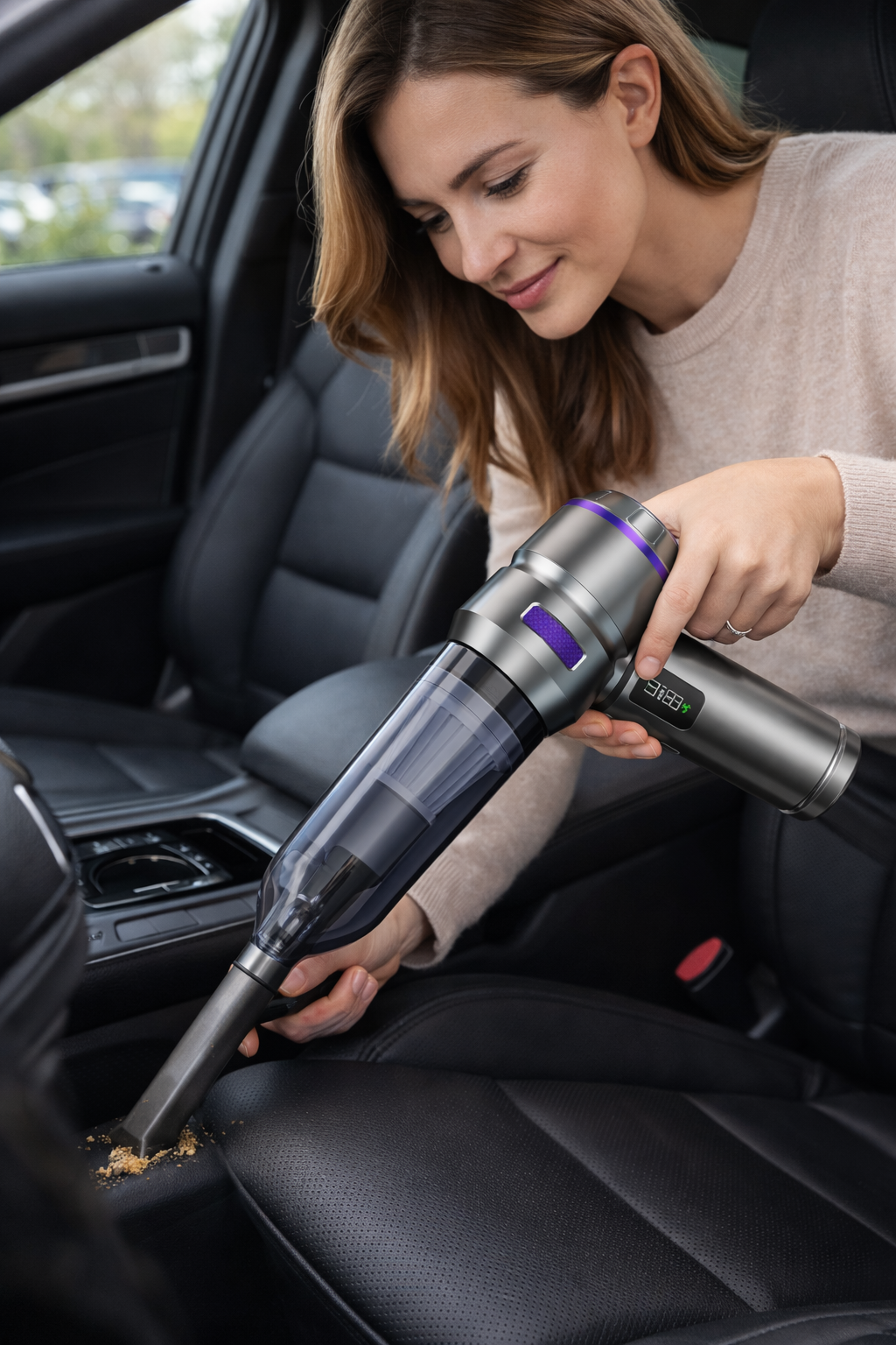 Marshall™  draadloze autostofzuiger