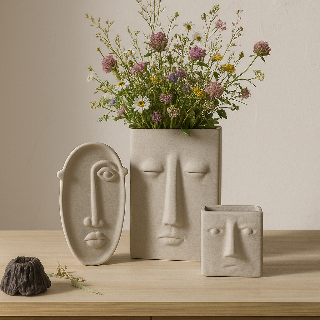 Three faces Aura ™ – Set Ornament (Keramiek)