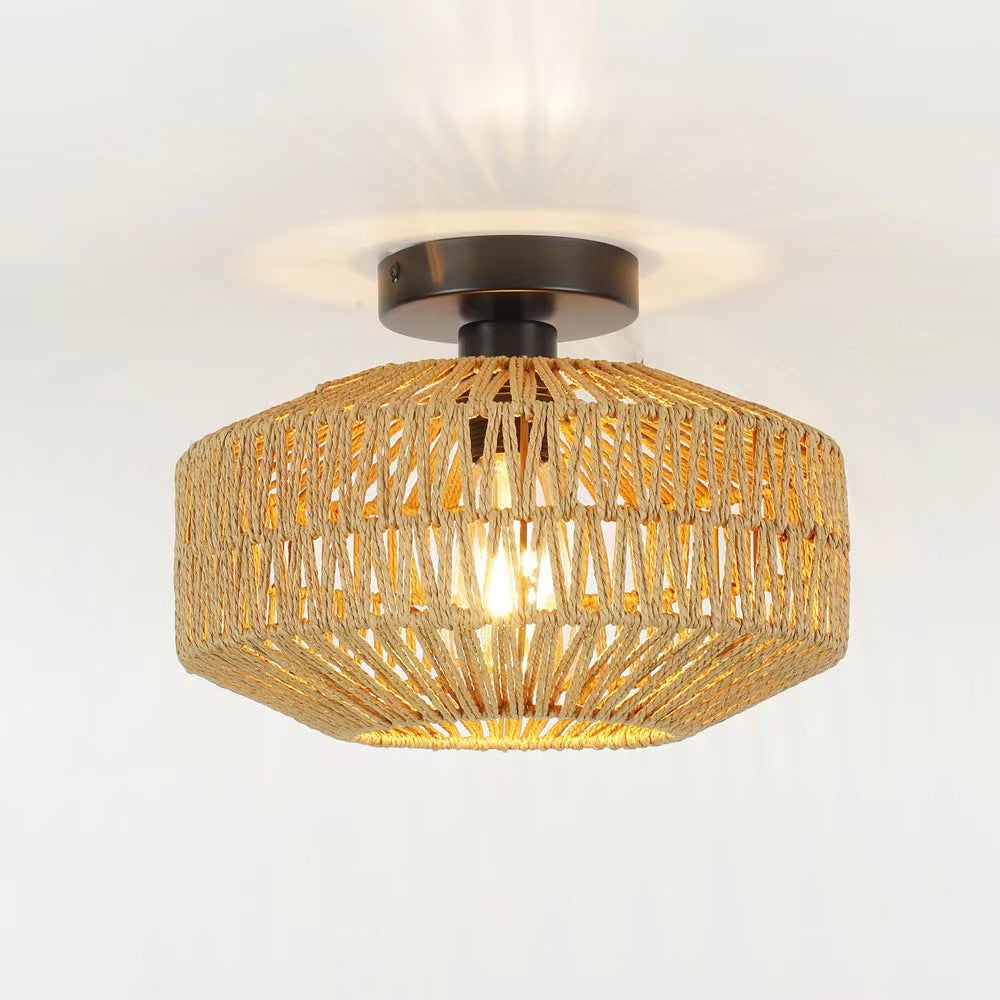 Elvoro™ – Rotan Plafondlamp