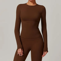 Anna ™ | Fitness set lange mouwen