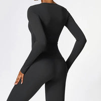 Anna ™ | Fitness set lange mouwen