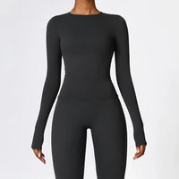 Anna ™ | Fitness set lange mouwen