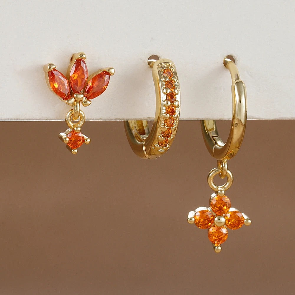 Sophie ™ Oorbellen set bloemen
