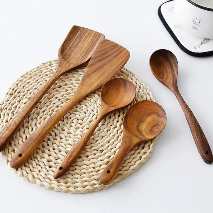 Phuket™ | Houten Keukengerei set